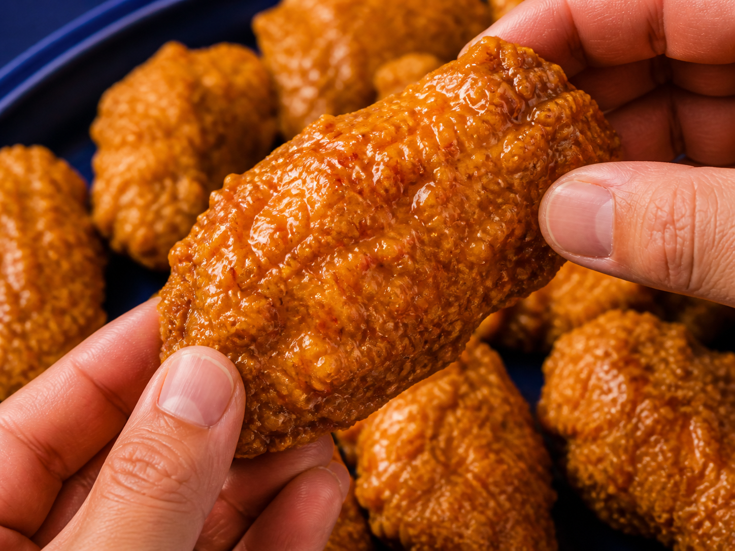 Sauced wings