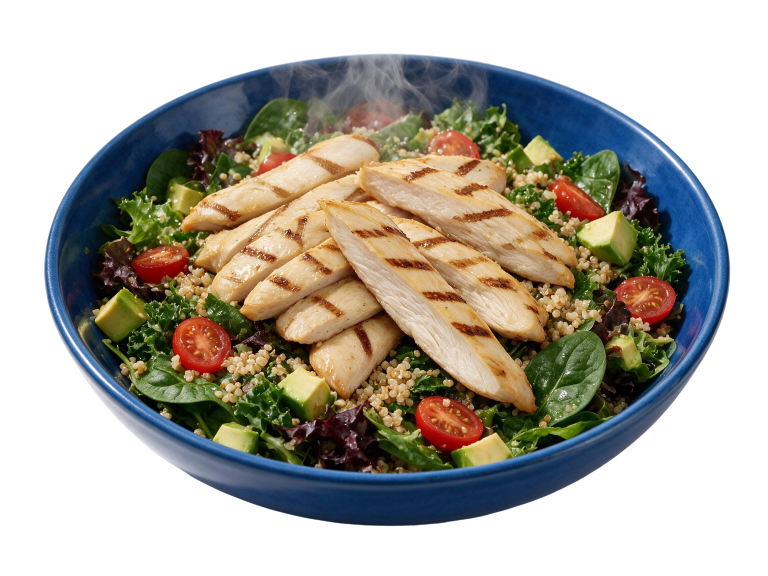 Watson Ridge crispy chicken strip wraps with lettuce, tomato and cheese