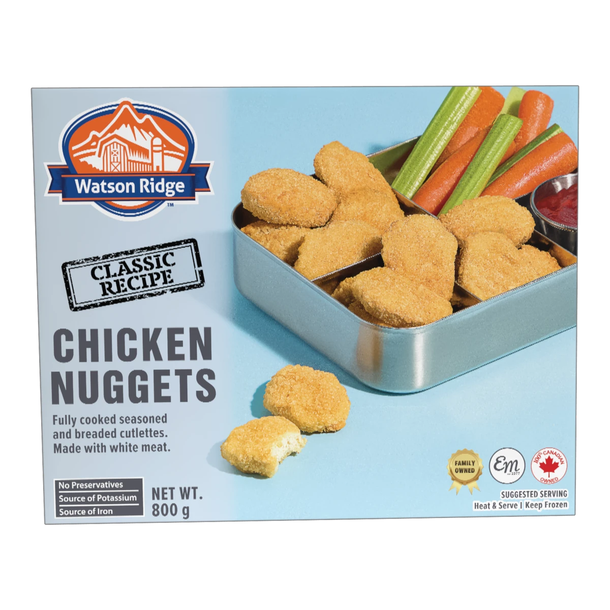 Watson Ridge Chicken Nuggets, SKU 93356