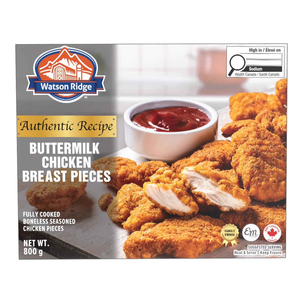 Watson Ridge Buttermilk Chicken Breast Pieces, SKU 93372