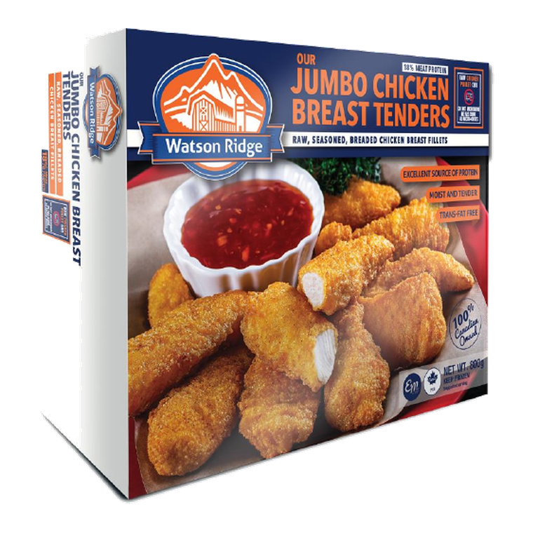 Jumbo Chicken Tenders package