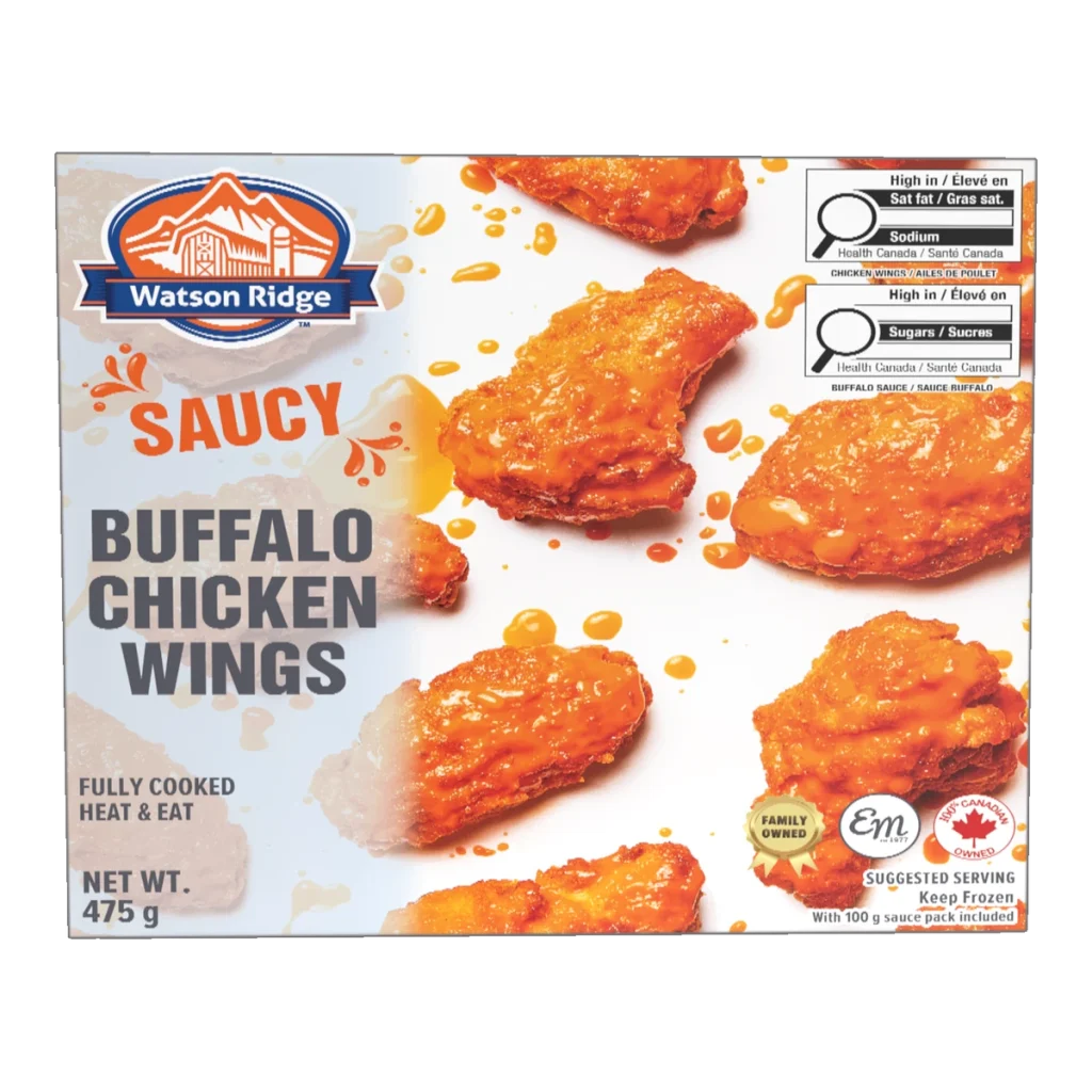 Saucy Buffalo Chicken Wings package