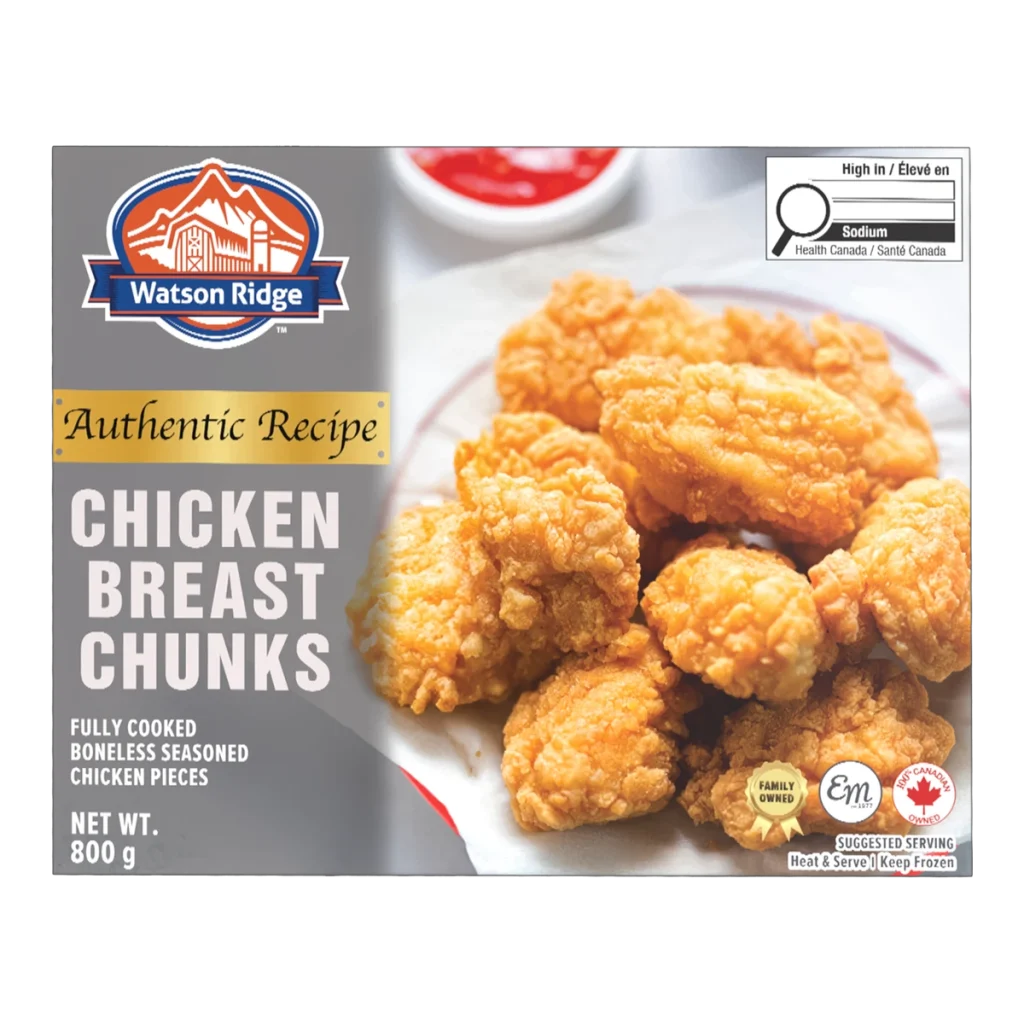 Chicken Breast Chunks package