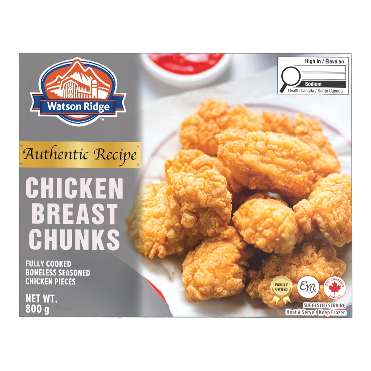 Watson Ridge Chicken Breast Chunks, SKU 93573