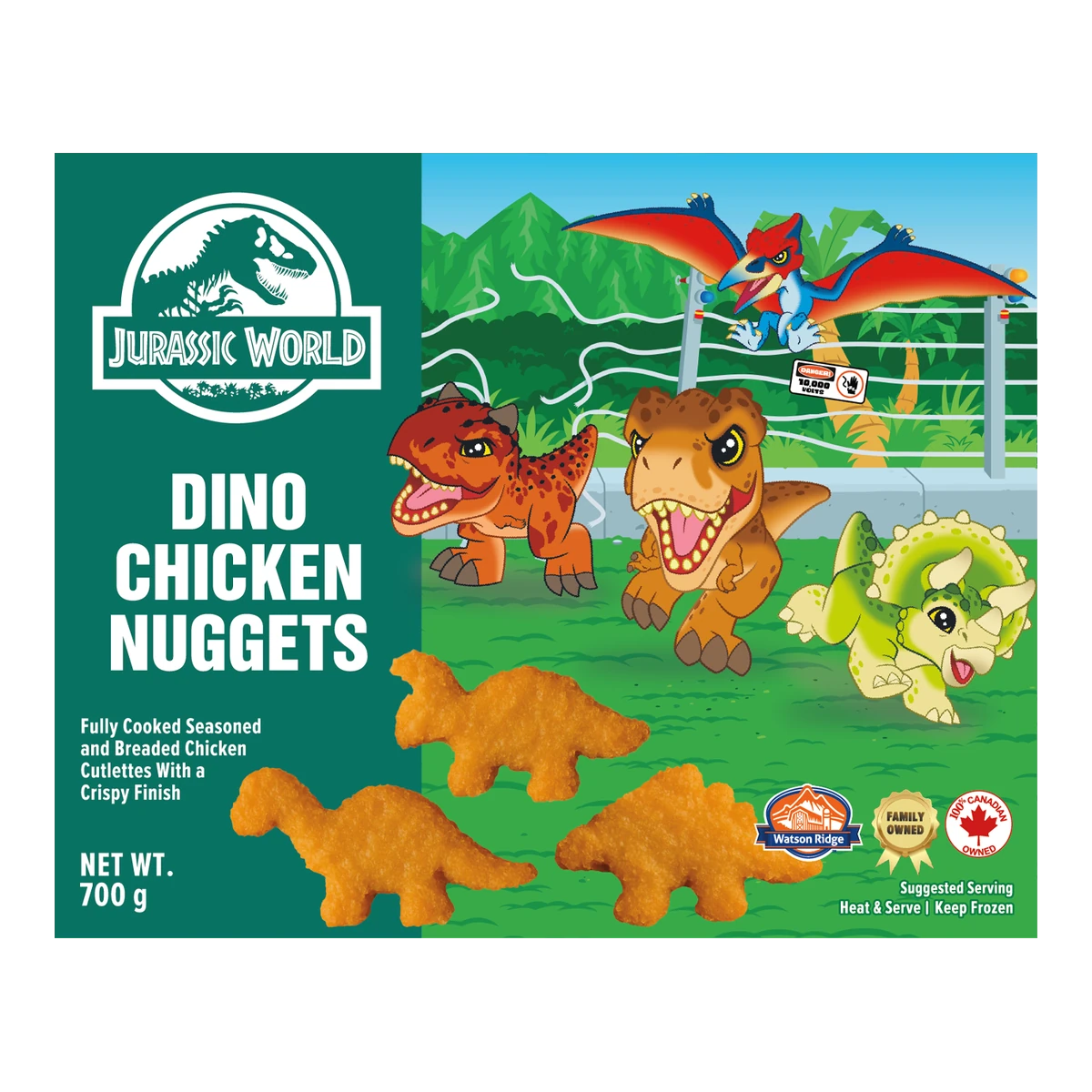 Watson Ridge Jurassic World Dino Chicken Nuggets, SKU 93674
