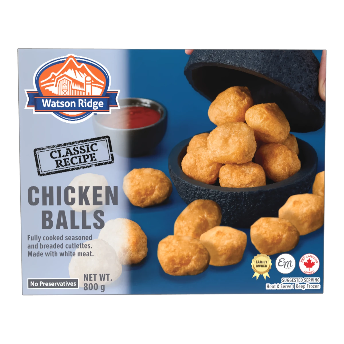 Watson Ridge Chicken Balls, SKU 93703