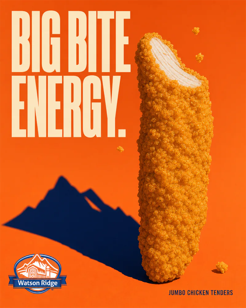 Watson Ridge social post: Big Bite Energy.