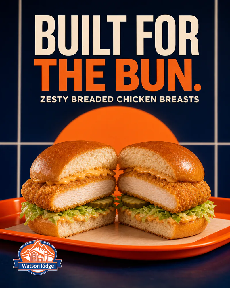 Watson Ridge social post: Built For The Bun.